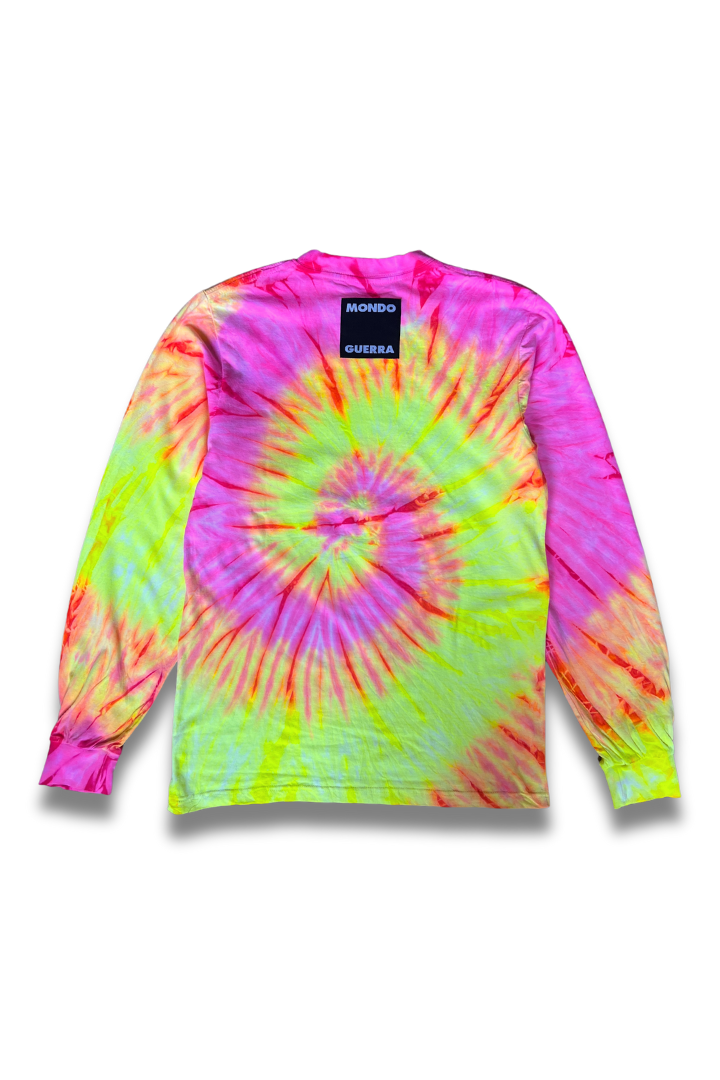超人気高品質 RAVE DOG TIE DYE LONG SLEEVE – mondoguerra Tシャツ(長袖/七分)