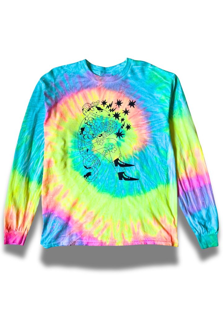 CROC O'SMILES TIE DYE LONG SLEEVE – mondoguerra