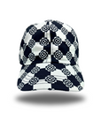 MONDO+FALCON BOWSE FLOWER GINGHAM HAT