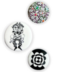 BUTTON TRIO SET